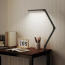 HOMCOM Desk Lamp With Adjustable Swing Arm, Dimmable LED Desk Light, Black