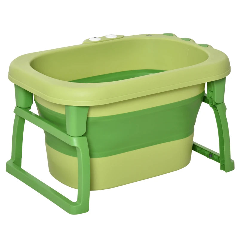 HOMCOM Baby Bath Tub - Green