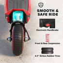 SPORTNOW Electric Scooter for Kids, Foldable E Scooter for Age Age 6+ Red