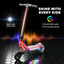 SPORTNOW Electric Scooter for Kids, Foldable E Scooter for Age Age 6+ Red