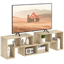 HOMCOM TV Unit for TVs up to 75 Inches, Free Combination TV Stand