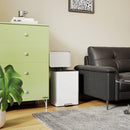 HOMCOM Pedal Bin With Soft-Close Lid, 20L Kitchen Bin For Home, Cream
