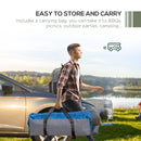 Outsunny Outdoor Gazebo Event Shelter Party Tent for Garden Green