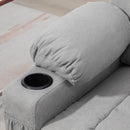 HOMCOM Riser And Recliner Chair W/ Remote, Lift Chair For Elderly, Light Grey