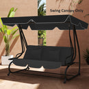 Outsunny Waterproof Garden Swing Canopy Replacement 3 Seater