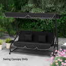 Outsunny Waterproof Garden Swing Canopy Replacement 3 Seater