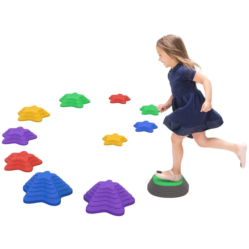 ZONEKIZ Balance Stepping Stones 11 Piece