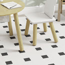 AIYAPLAY 3 Pieces Toddler Table And Chair Set W/ Centre Mesh Bag