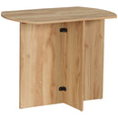 HOMCOM Foldable Dining Table Compact Drop Leaf Table for Kitchen White