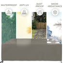 Outsunny Large Garden Set Square Cover Outdoor Furniture Waterproof Resist Fade