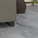 Outsunny Large Garden Set Square Cover Outdoor Furniture Waterproof Resist Fade