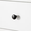 HOMCOM Folding Dining Table, Drop Leaf Table With Drawers Distressed