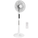 HOMCOM Standing Fan With 75 Degree Oscillation Mosquito Repellent Function
