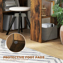 HOMCOM 120cm Computer Desk Bookshelf Writing Table Workstation 6 Shelves