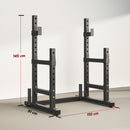 SPORTNOW Adjustable Squat Rack, Barbell Rack Stand, Max Load 300kg