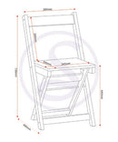 SANTOS BUTTERFLY DINING SET (X4 CHAIRS) - NAVY BLUE/DISTRESSED WAXED PINE