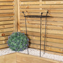 Tom Chambers Cottage Heavy Duty Black Metal Steel Herbaceous Garden Plant Support Grow Through Small 60cm X 35cm