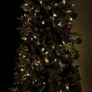 20m Battery Operated Indoor Outdoor Christmas String Lights with 200 LEDs in Warm White