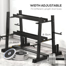 SPORTNOW 3-Tier Dumbbell Rack for Dumbbells, Kettlebells&Plates (Rack Only)
