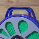 15m Flat Garden Hose Pipe with Spray Nozzle and Wind up Storage Reel