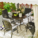 Outsunny Set Of 4 Garden Chair Cushions, Outdoor Seat Pads