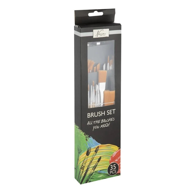 35 Piece Brush Set