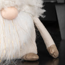 28cm White Super Soft Christmas Snow Gonk Decoration