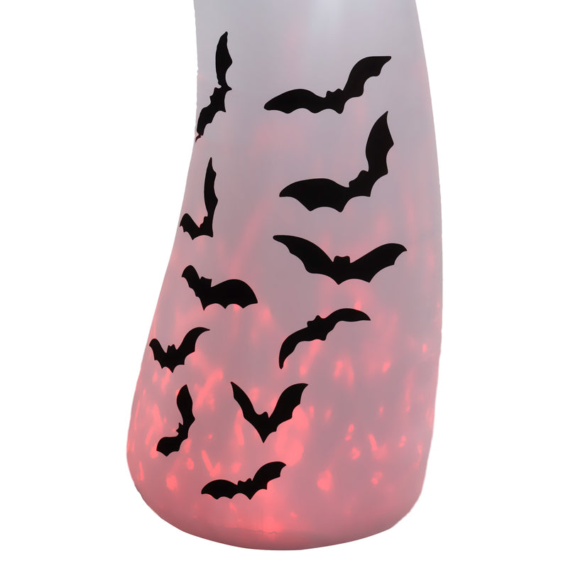 Outsunny 11.8FT Halloween Inflatable Spooky Ghost, Blow Up Garden Decoration