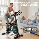 SPORTNOW Exercise Bike For Home With Smart APP, 0-100% Magnetic Resistance