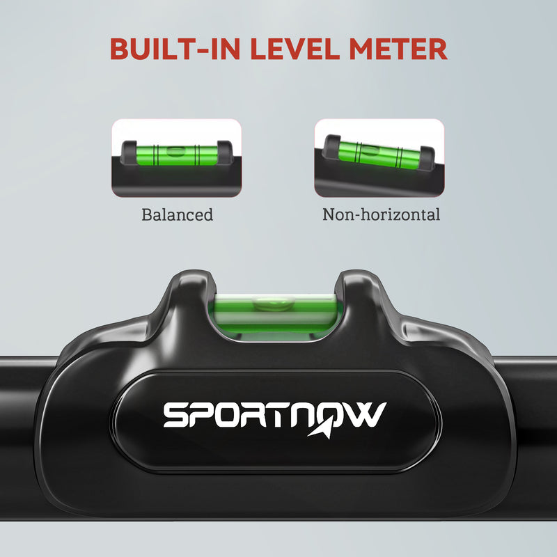 SPORTNOW Pull Up Bar Doorway From 96-130 Cm (37.8 Inch - 51.2 Inch), No Screws
