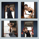 SPORTNOW Pull Up Bar Doorway From 96-130 Cm (37.8 Inch - 51.2 Inch), No Screws