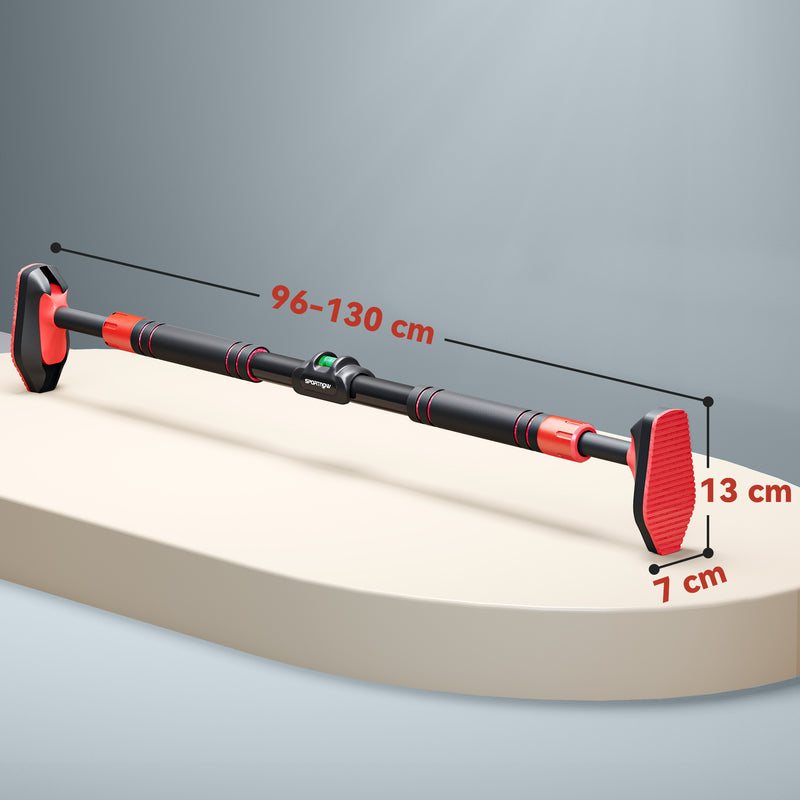 SPORTNOW Pull Up Bar Doorway From 96-130 Cm (37.8 Inch - 51.2 Inch), No Screws