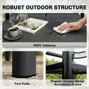 Outsunny Rattan Garden Furniture Set, Outdoor Furniture Conversation Set