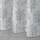 Lewis's Tuscany Eyelet Curtains - Silver