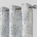 Lewis's Tuscany Eyelet Curtains - Silver