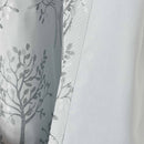 Lewis's Tuscany Eyelet Curtains - Silver