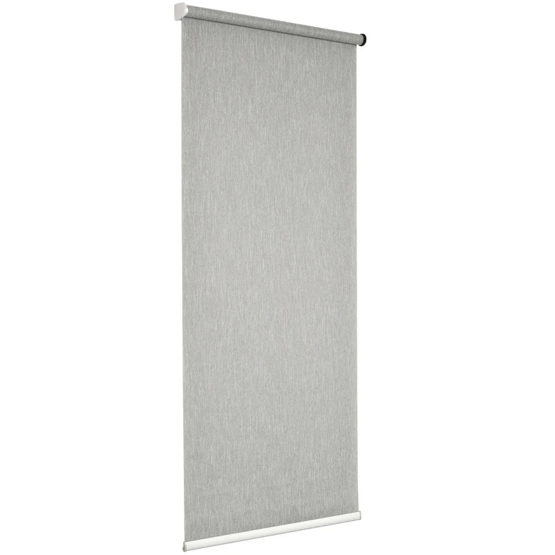 HOMCOM WiFi Smart Roller Blinds 90 x 180cm - Grey