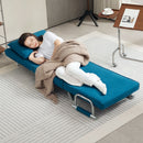 HOMCOM Single Folding 5 Position Convertible Sleeper Chair Bed