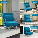 HOMCOM Single Folding 5 Position Convertible Sleeper Chair Bed