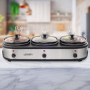 Lewis's 3 Pot Slow Cooker 420W