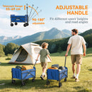 Outsunny 41L Festival Trolley, 60kg Heavy Duty Folding Trolley Cart