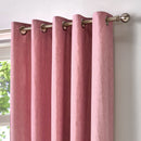 Fusion Sorbonne Eyelet Curtains in Blush