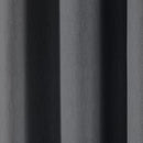 Fusion Sorbonne Eyelet Curtains in Charcoal