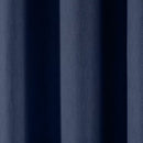 Fusion Sorbonne Eyelet Curtains in Navy