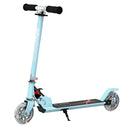 Kids Aluminum Folding Stunt Scooter with LED Wheels-Navy