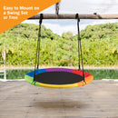 Child's Multi-Coloured Swing with Adjustable Height
