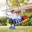 Child's Multi-Coloured Swing with Adjustable Height