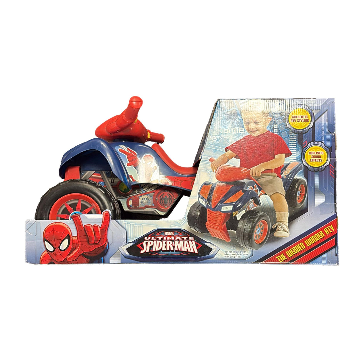 Spiderman Ride On Bike - Main Image