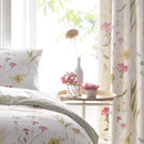 D & D Spring Glade Pencil Pleat Curtains in Multi