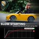 AIYAPLAY Electric Car for Kids 12V Licensed RUF GT for 3-5 Years